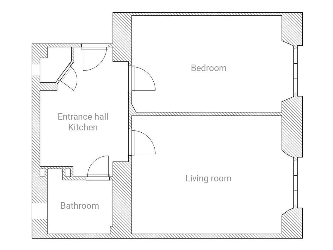 New Apartment In A Historical Building Praag Buitenkant foto